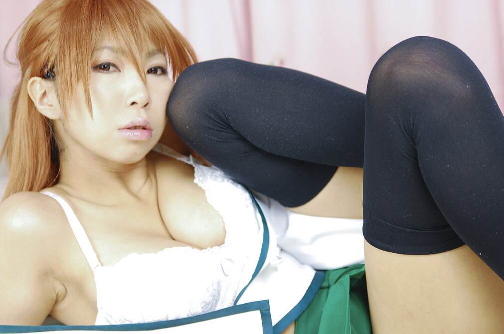 [Cosplay] 2013.04.09  Big boobs Saya Takagi 性感制服诱惑